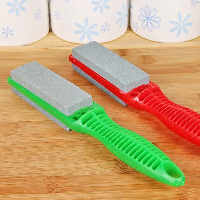 家用磨刀刷双面磨刀石地摊货源油石刷磨刀器金属抛光磨刀刷现货