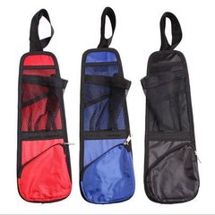 Car seat back side bag, multifunction car phone holder, cup holder, car storage miscellaneous side bag