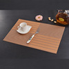 PVC household cushion Teslin dining pad kitchen kitchen hotel thermal insulation anti -slip table matte European table cloth