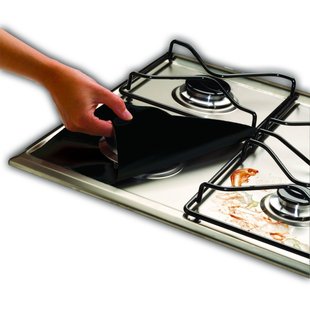 �yɫ ��ɫ 4Ƭ�bú����| �t���坍���o�| gas hob protector