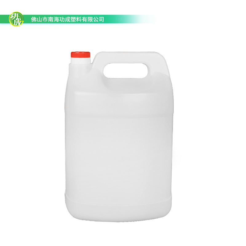 厂家现货供应 塑料瓶 厨房调味罐 食品级平顶5Kg 酱油壶 pe塑料瓶