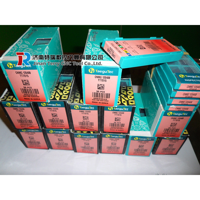 原装特固克数控刀片CNMG120404 MC  TT8125涂层硬质合金刀片