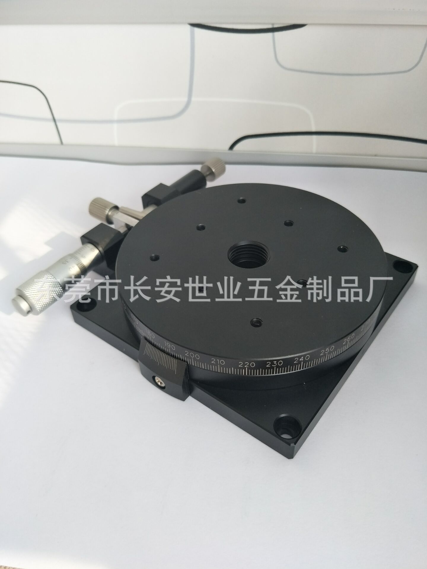 厂家直销 R轴RSP80-L旋转定位平台 手动位移平台 滑台 工作台