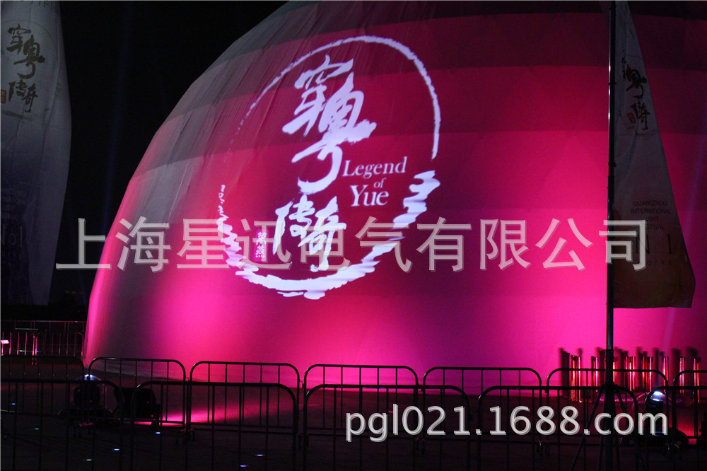 山体造型投影灯 佛像投影 墙面广告投影灯价格 上海星迅