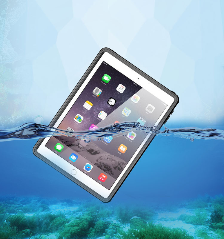 For IPAD2017 2018 Protective Case Tablet Anti-fall Waterproof Protective Shell Full Transparent Waterproof Sleeve