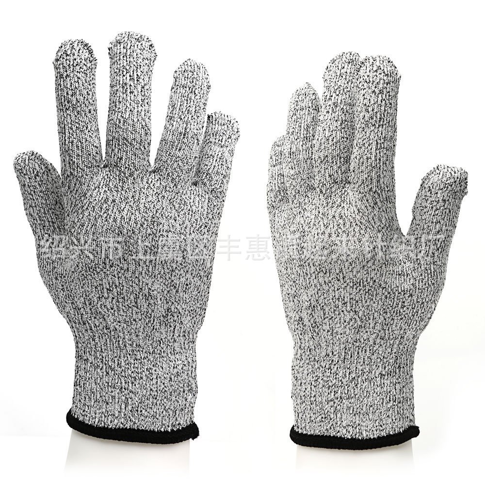 出口欧美现货 防割工业劳保手套 防切割耐磨手套防刺花园防护手套