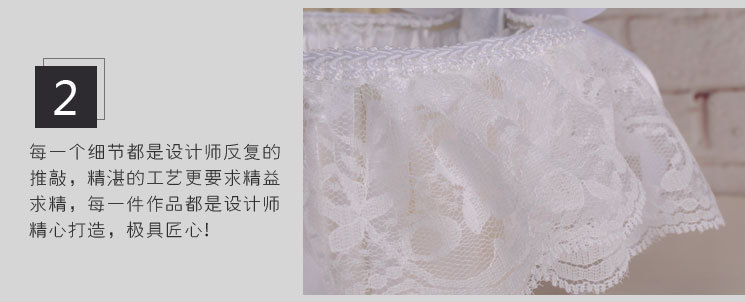 Wedding products, wedding products, wedding products, wedding products, wedding products, wedding products, direct supply from wedding products manufacturers. European-style wedding supplies, lace fabric flower baskets, white handcrafted bow flower baskets, flower scattering baskets for children wholesale detail image 4