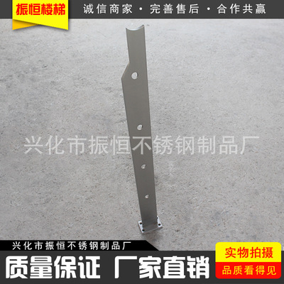 廠家定制304拉絲工程立柱欄杆扶手商場室內玻璃樓梯立柱