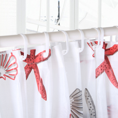 PEVA Curtain fabric Shower Room Waterproof curtain thickening Curtain Apartment Shower Curtains