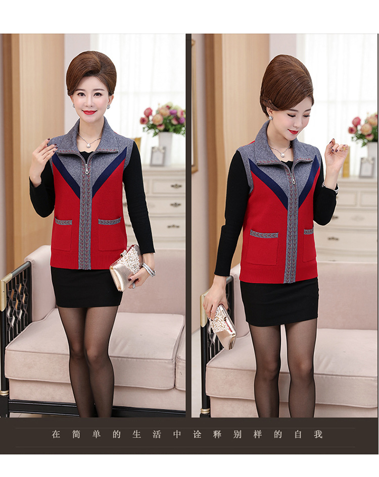 Gilet femme en Mélange de cachemire - Ref 3318191 Image 26