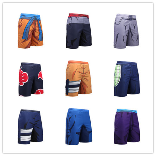 Cross-border exclusive for Wukong Longzhu cartoon 3d beach pants men's quick-drying sports couples digital printed shorts spot