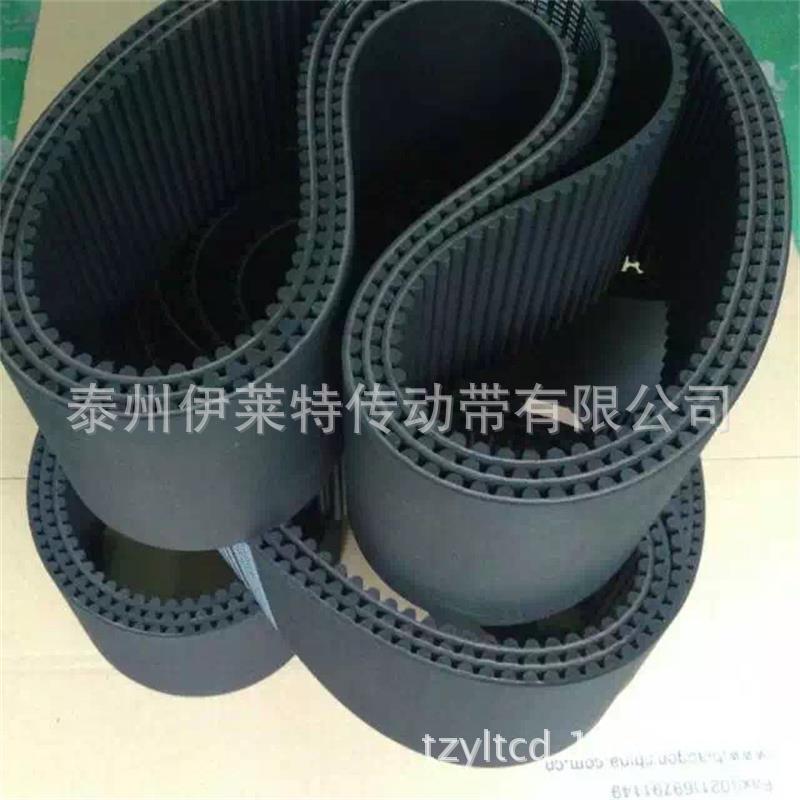 南京数控插齿机床4*145*50黄色聚氨酯钢丝带 耐油高速橡胶同步带