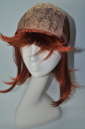 Estilo europeo y americano cos / party peluca popular fiesta cubierta de cabeza de fábrica cabello liso