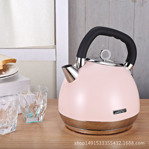 思迪乐cidylo 电水壶英式304不锈钢食品级 自动断电插电水壶