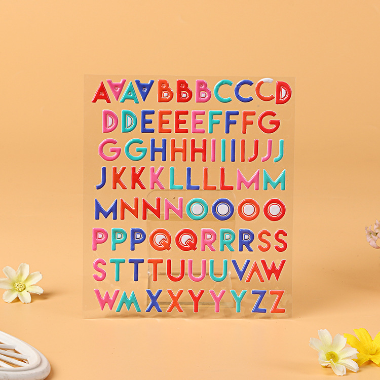 字母贴