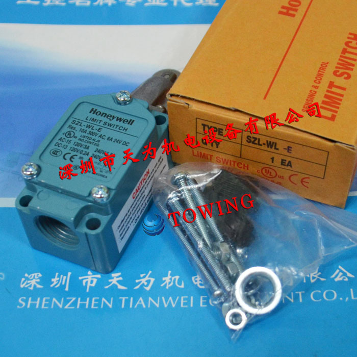 【实物拍摄】HONEYWELL美国霍尼韦尔SZL-WL-E限位开关