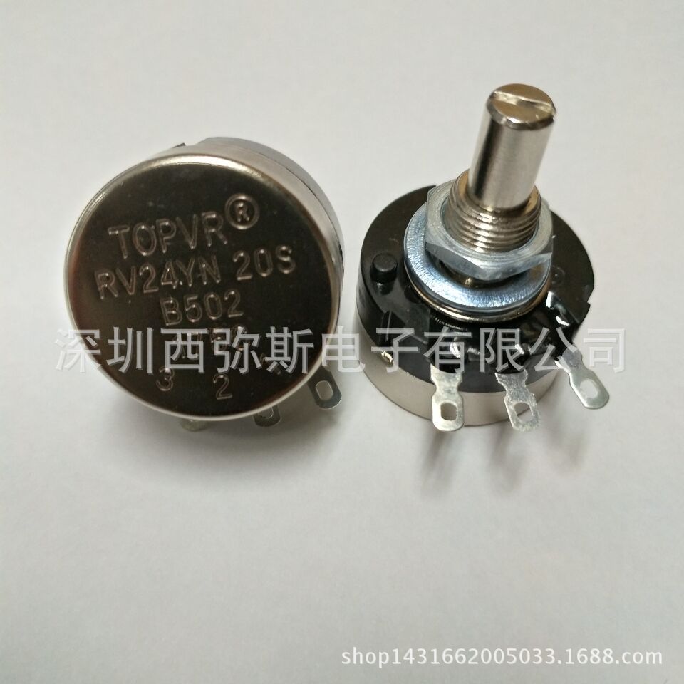 原装TOPVR RV24YN20S B502 5K单圈碳膜电焊机用