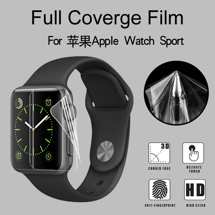 苹果手表applewatch38/42mm保护膜38/42mm全屏手表防爆膜手表膜