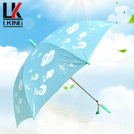儿童雨伞定制折叠卡通儿童长柄雨伞 批发创意可爱儿童外贸晴雨伞