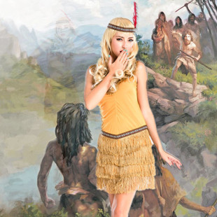 �f�}�����b ���KҰ��ɭ�֫C���ݳ���ӡ�ڰ�������ԭʼ�˽�ɫ����