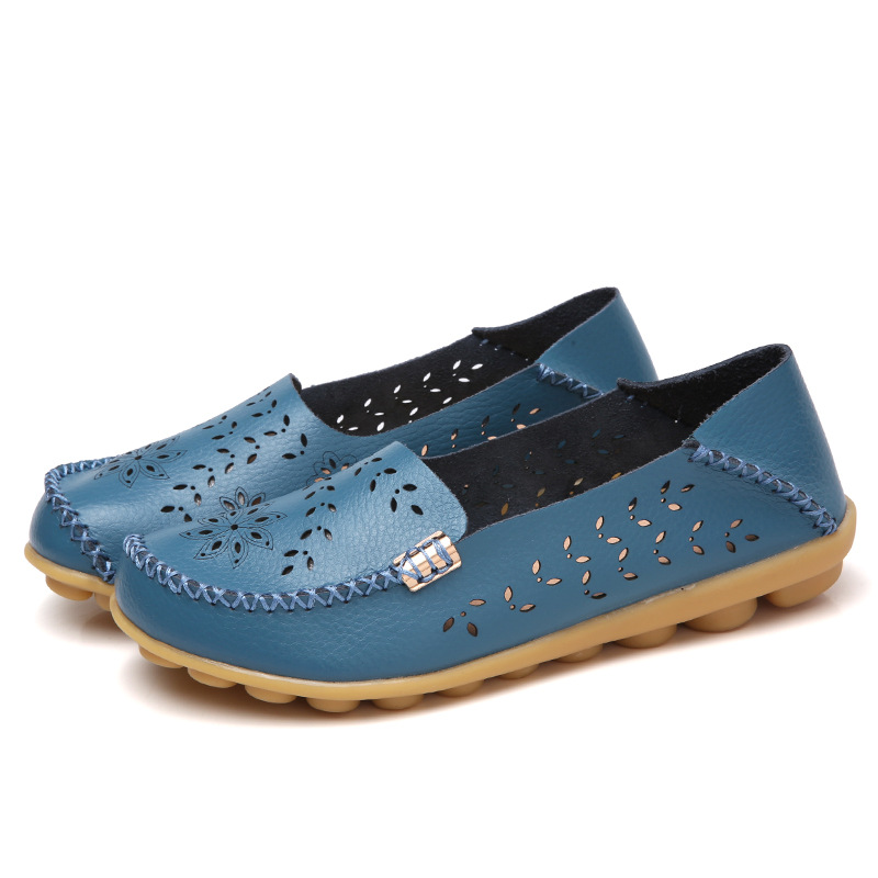 flats teal bottom