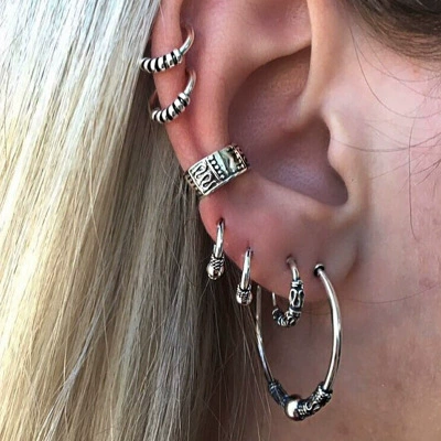 Модные ретро серьги, набор, аксессуар, европейский стиль, (-border торговля), Aliexpress,wish