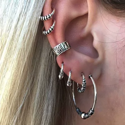 Модные ретро серьги, набор, аксессуар, европейский стиль, (-border торговля), Aliexpress,wish