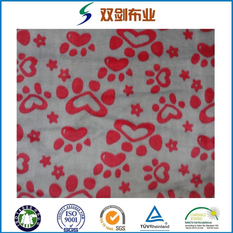 经编氨纶超柔染色印花四面弹服装面料