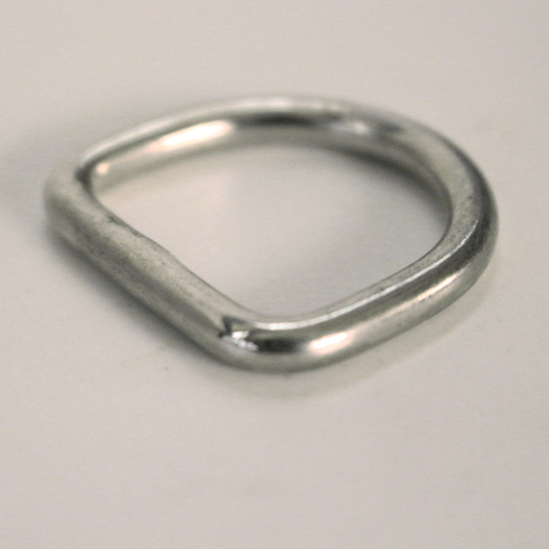 厂家批发不锈钢D环 可用于织带缆绳D环 现货供应不锈钢D环