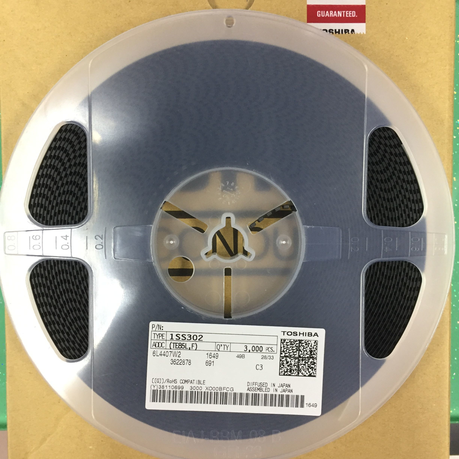 原装 1SS302 丝印:C3 封装:SOT-323 3K/盘 原装正品
