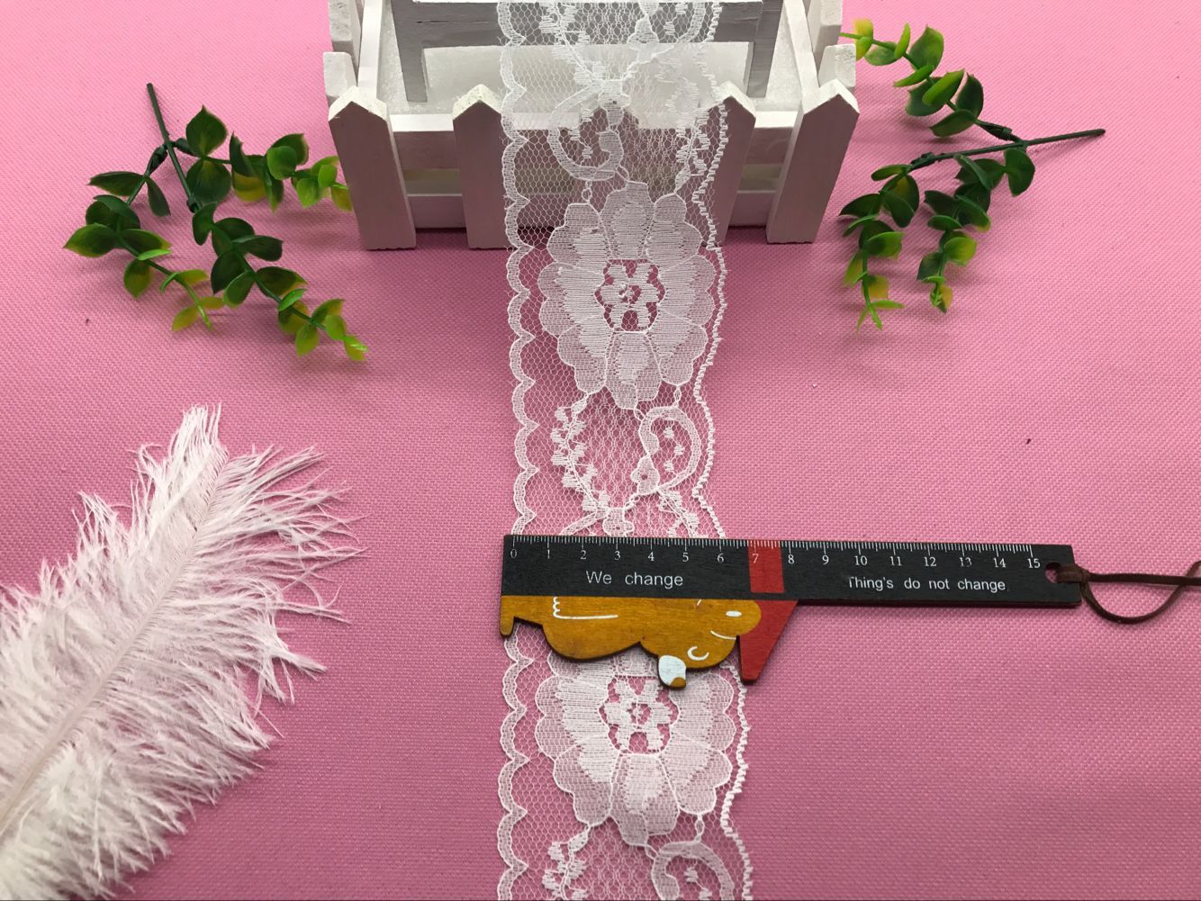 福建腾峰花边无弹蕾丝花边厂家直销长期现货供应 891# 宽度6.5CM