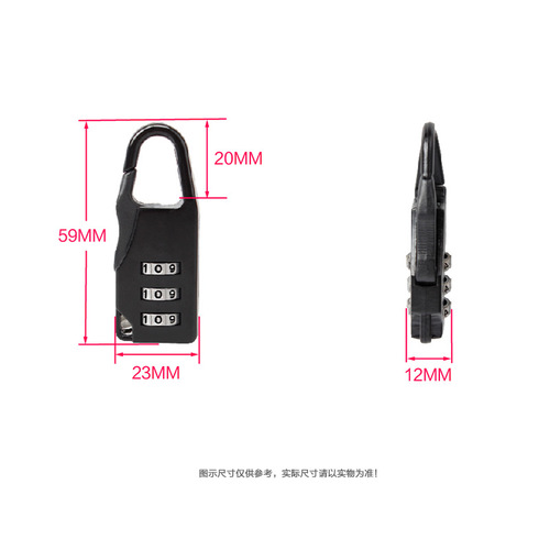Trolley case password lock luggage password lock password padlock mini password lock luggage lock small padlock