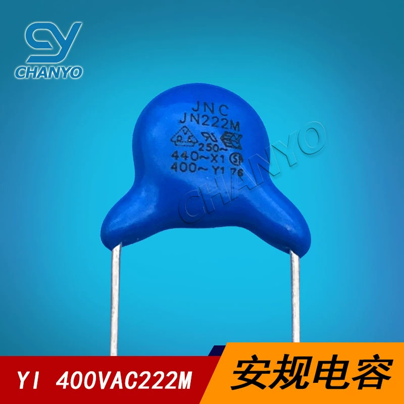 400VAC222M Безопасность Регуляторный Y конденсатор 2N2222M P = 10 JNC