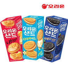 韓國進口零食品 好麗友Na奶酪芝士夾心餅干 芝士夾心奶酪娜餅干
