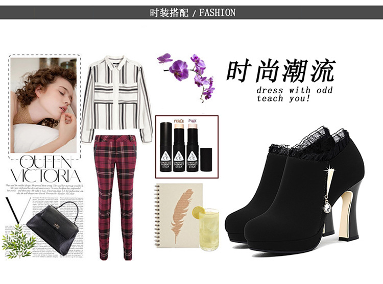 Bottes femme en Daim - Ref 3355324 Image 26