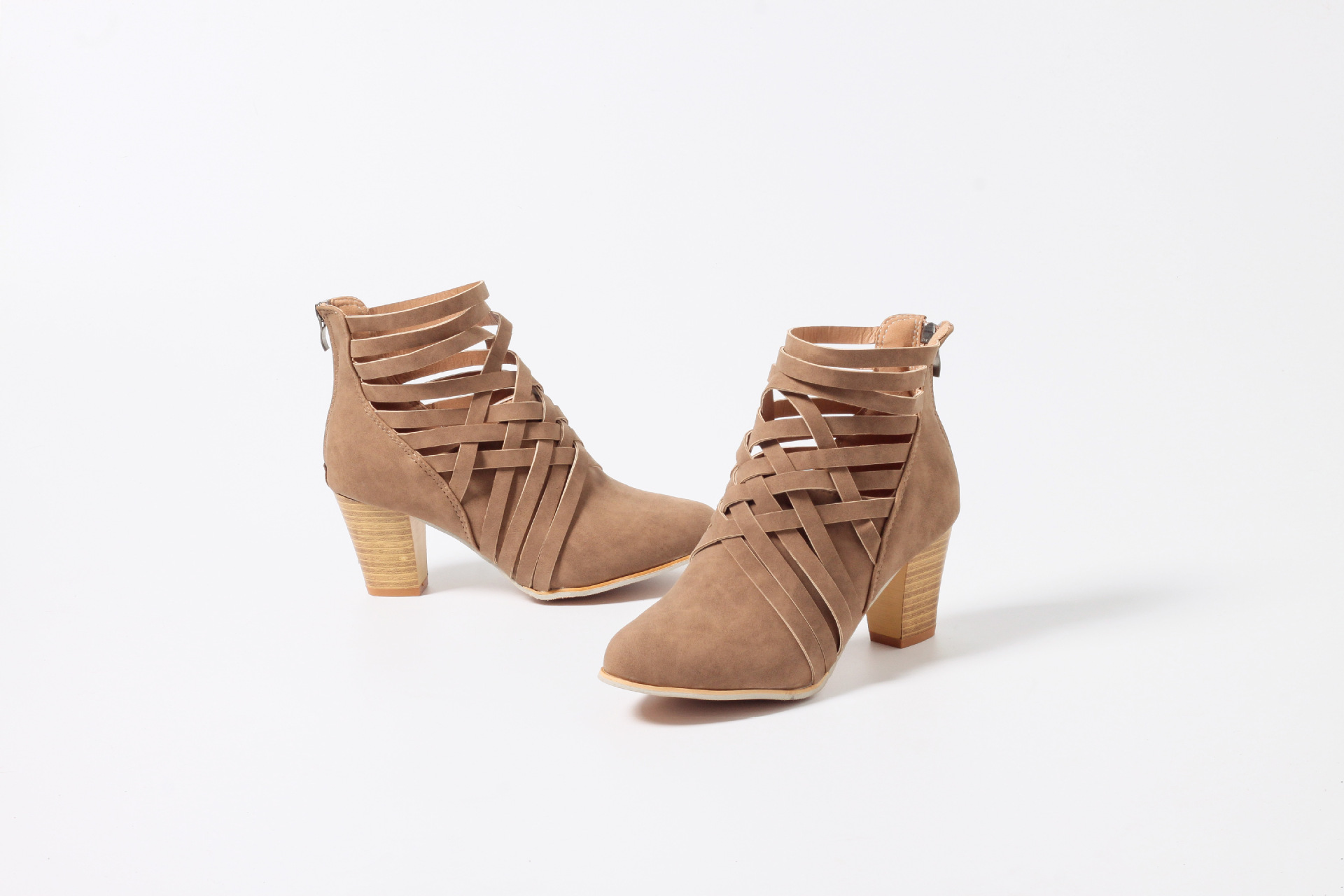 Bottes femme en PU artificiel - Ref 3354897 Image 26