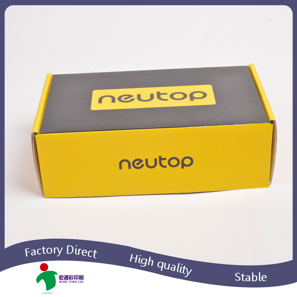 深圳彩盒印刷厂家定 制开窗彩盒   移动电源包装盒