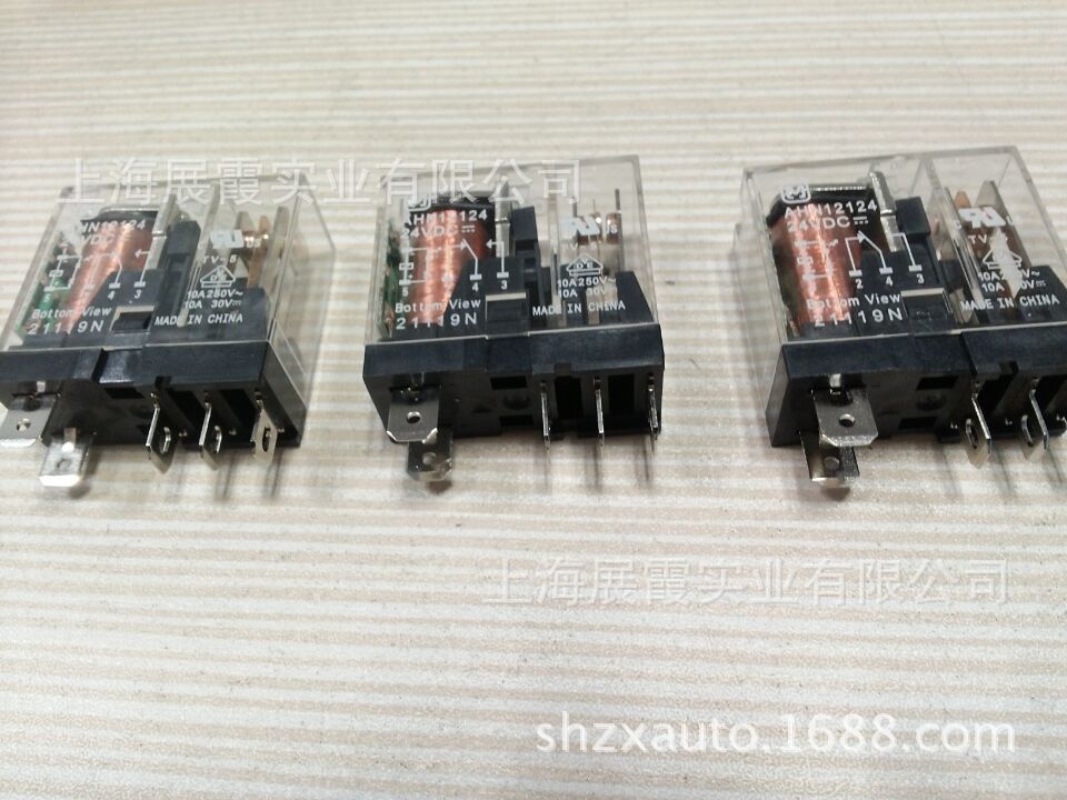 【原装全新】AHN12124 松下继电器 一开一闭电磁功率继电器 松下AHN12124,AHN12124,松下功率继电器,松下继电器控制盘,松下继电器