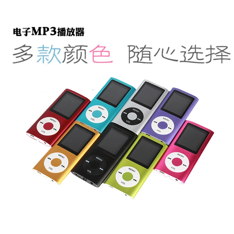 Модный портативный маленький плеер, оптовая продажа, MP4, MP3, подарок на день рождения