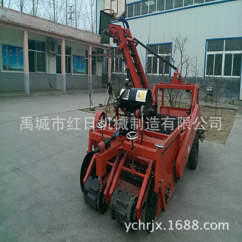 厂家供应土豆收获机定制双行自卸车土豆收获机4U 3马铃薯收获机