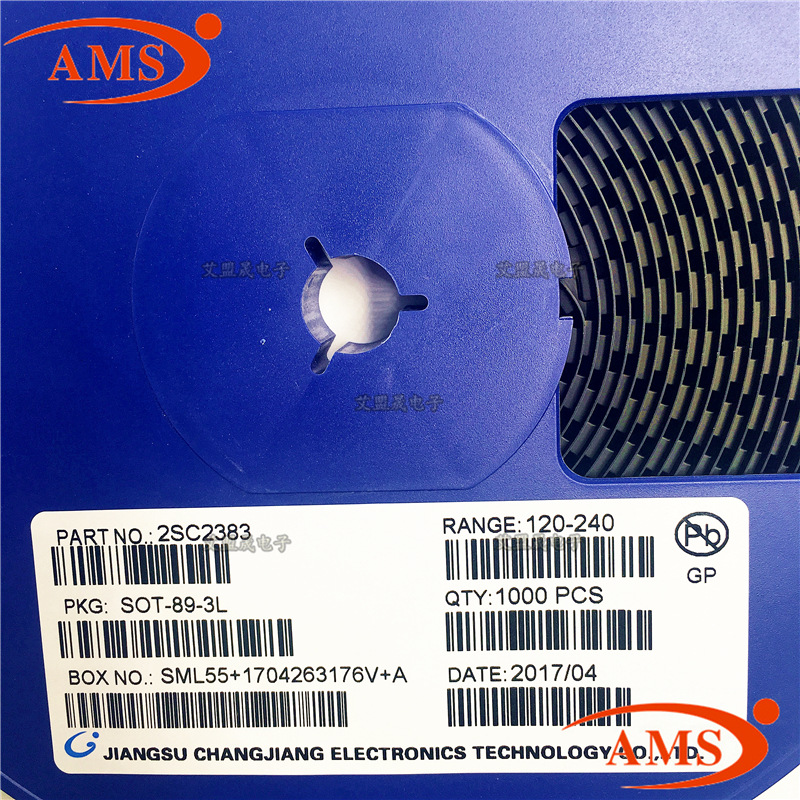 2SC2383 丝印:MY SOT-89 CJ/长电 贴片三极管晶体管 全新现货