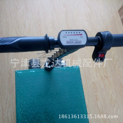 大棚蔬菜运输车 多功能平板车 可折叠拉货车推货车 电动运输车|ru