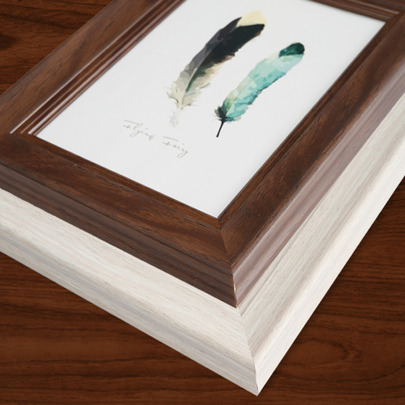 ps Foam Photo Frame Set Up Table Retro Nostalgic Creative Photo Wall Hanging Wall Image Frame Set Mounted Picture Frame Wholesale Take Sample