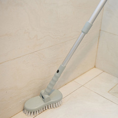 Long handle cleaning brush Bathroom floor brush Adjustable aluminum rod tile brush Wall corner cleaning floor brush