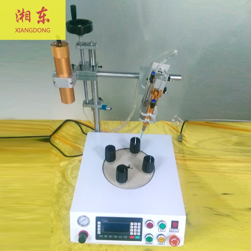 四工位圆形点胶机四工位圆形点胶机圆形点胶机全自动设备