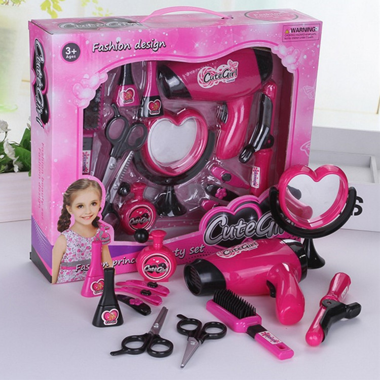 兒童過家家玩具仿真洗剪吹玩具幼兒園區角理發店桌面遊戲玩具批發