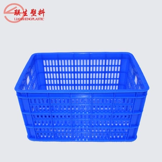 A6#塑胶箩菜箩胶箩耐压全新料塑料周转箩产品490*350*265mm