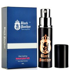 Black Panther Spray 2nd Generation Upgrade Version, Japanese Black Panther Spray, Male Long Battle King Lock Spirit Oil, One Piece Replacement