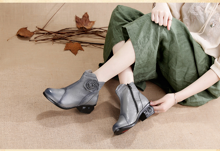 Bottes femme MELINDA en En cuir - Ref 3354252 Image 60