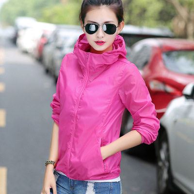 防曬衣女 夏2019中長款防塵紫外線長袖大碼沙灘衣薄款連帽防曬服